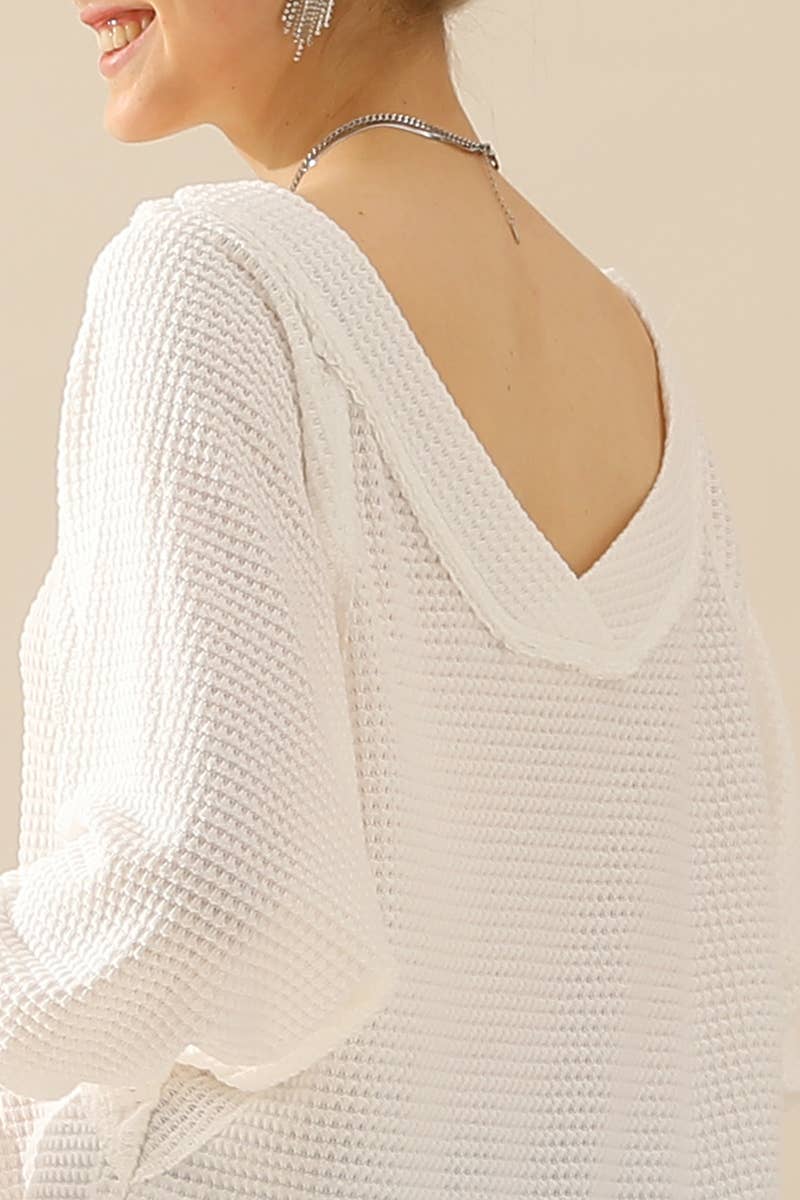 CWTTL1498_BOAT NECK POCKETED PULLOVER SWEATER KNIT TOP