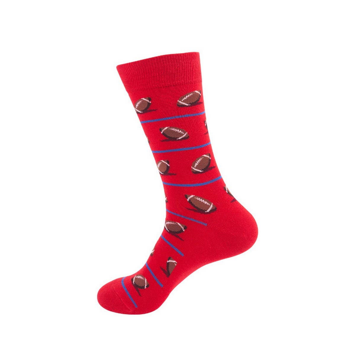 CASUAL PERSONALIZED FOUR SEASONS MID-CALF SOCKS_CWMS1011
