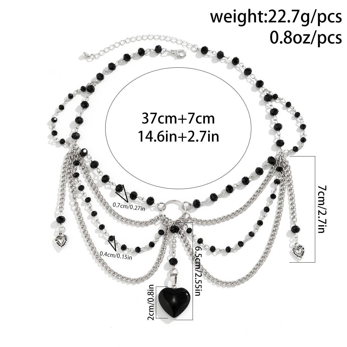 PEARL BEADED NECKLACE WITH PENDANT_CWAJE1157