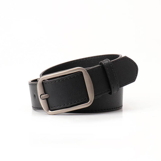 Fashionable simple and casual needle-buckle belt