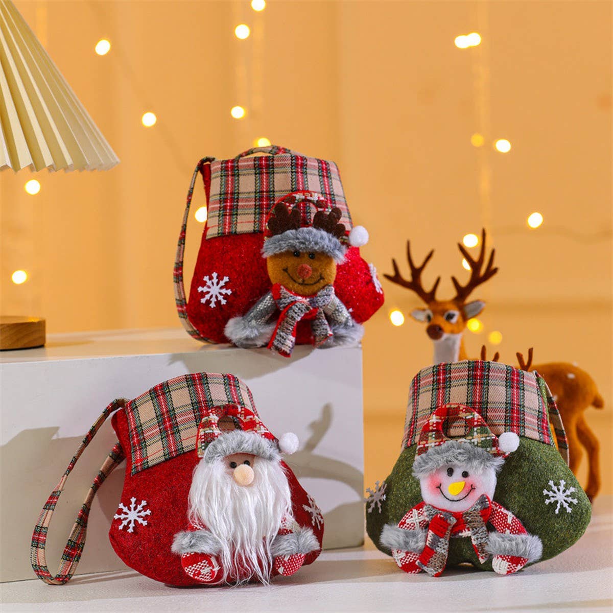 NEW CARTOON CHRISTMAS CANDY BAG GIFT BAG