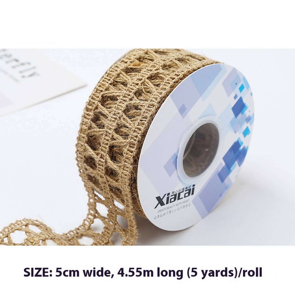 HEMP ROPE LACE DIY FABRIC DECORATIVE RIBBON