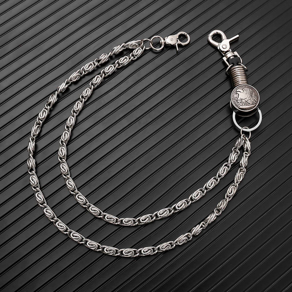 FASHIONABLE SMALL MULTI-LAYERED CHAIN JEANS CHAIN