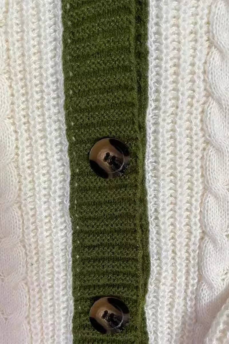 CWOCAL1792_EMBROIDERED LANTERN SLEEVE CARDIGAN COATS