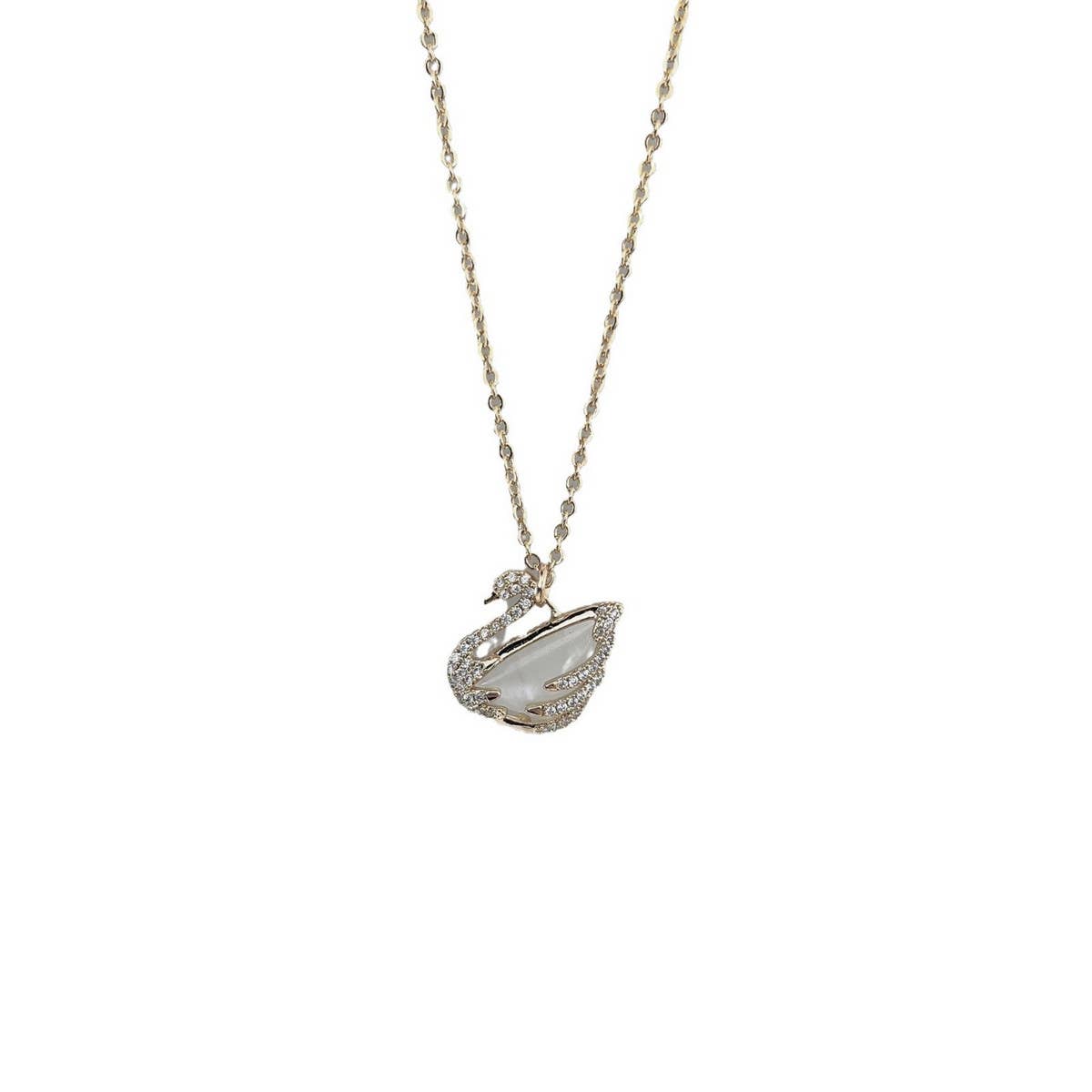 2024 NEW SWAN CLAVICLE CHAIN NECKLACE_CWAJE1253