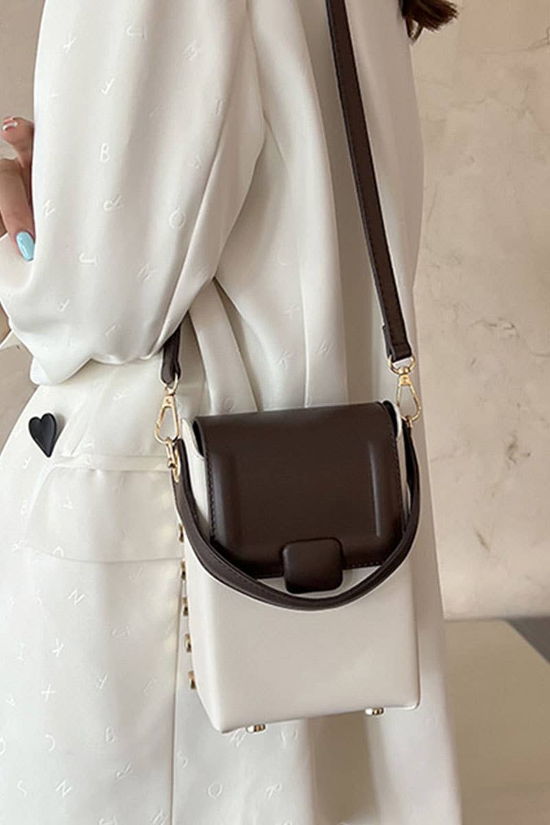 SQUARE BOX PHONE CROSS BAG_CWAB0467