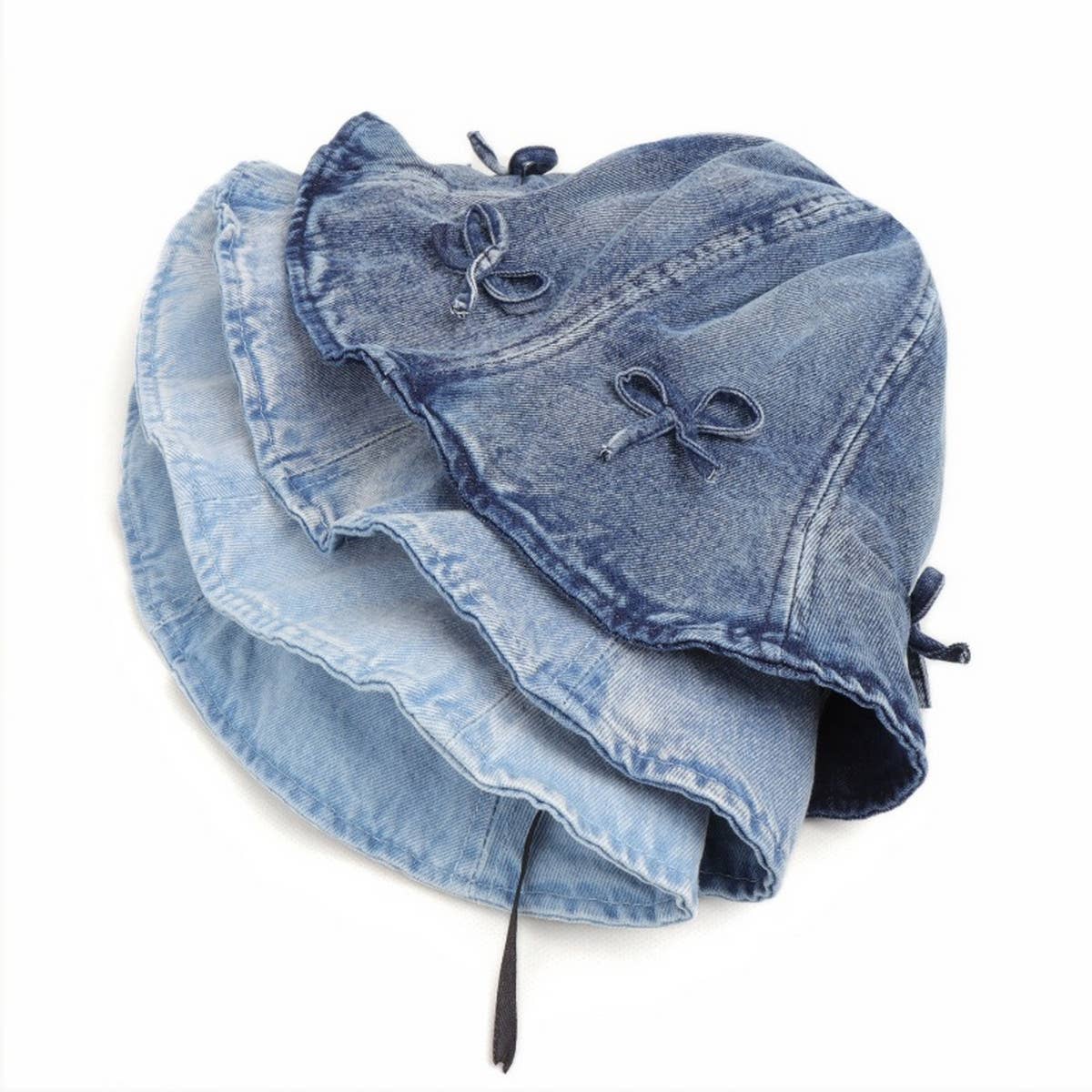 FRESH BOW RETRO WASHED BUCKET HAT_CWAH1547