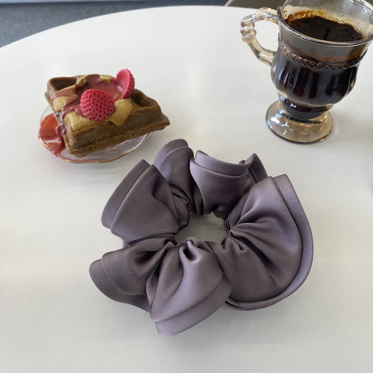 CWAHA4449_RETRO PLEATED SWEET WOOD EAR HEADBAND