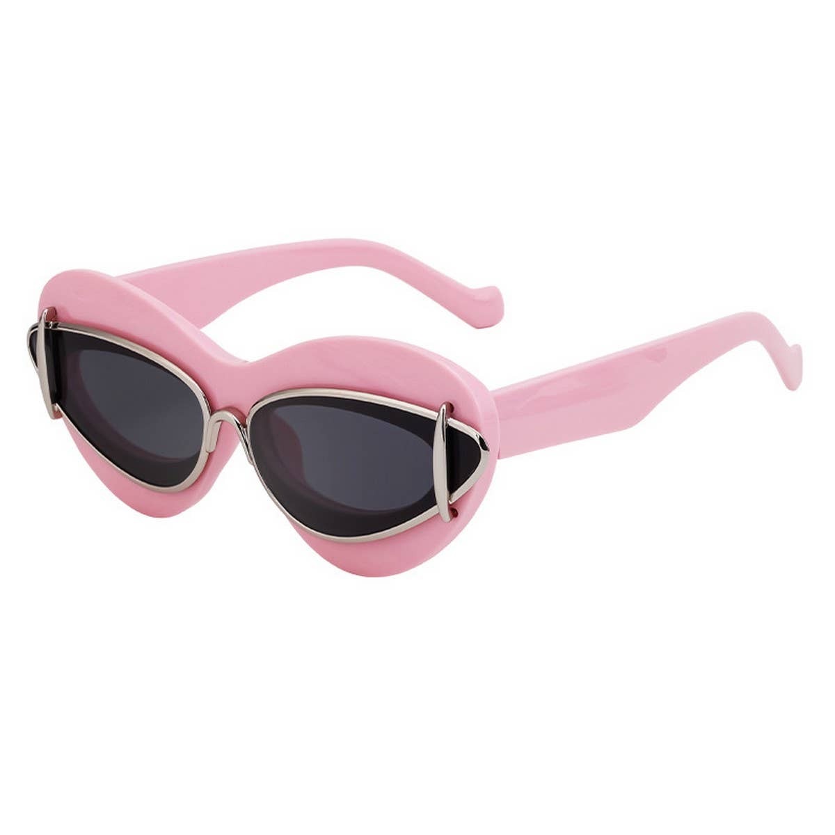 FASHION CAT EYE SUNGLASSES SMALL FRAME SUNGLASSES_CWASG0569