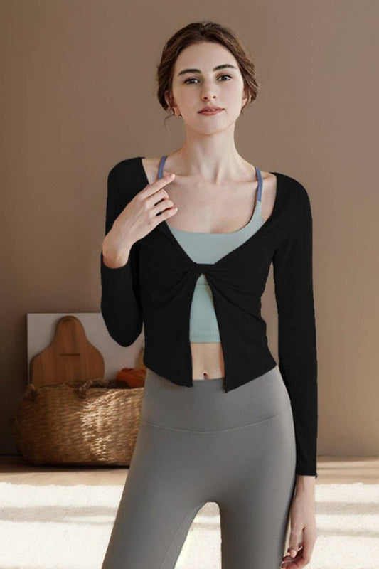 CWTBLL3574_QUICK-DRYING LONG-SLEEVED YOGA WEAR SPORTS TOP