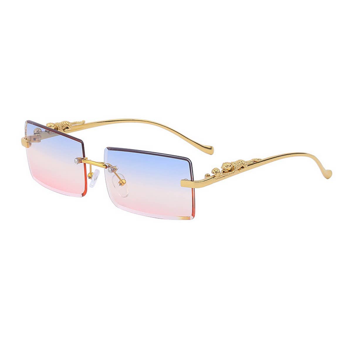 FASHION SQUARE FRAME LEOPARD SUNGLASSES_CWASG0735