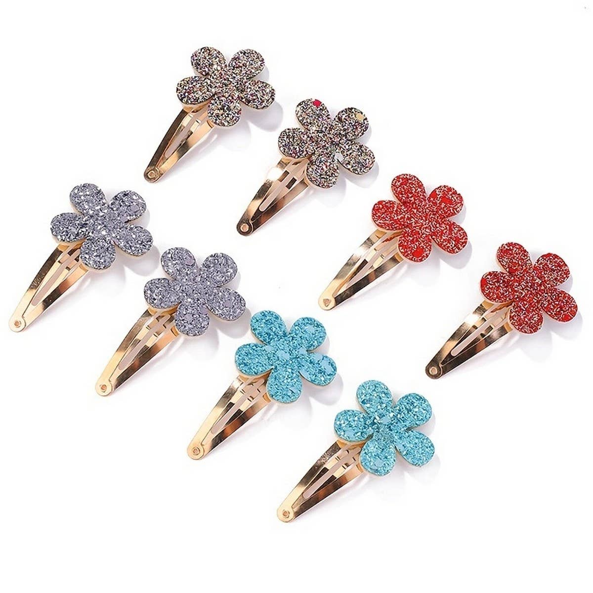 Glitter Flower BB Clip for Kids ? Baby Hairpin