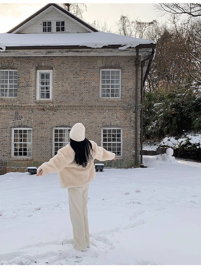 Corduroy sportswear and casual suit