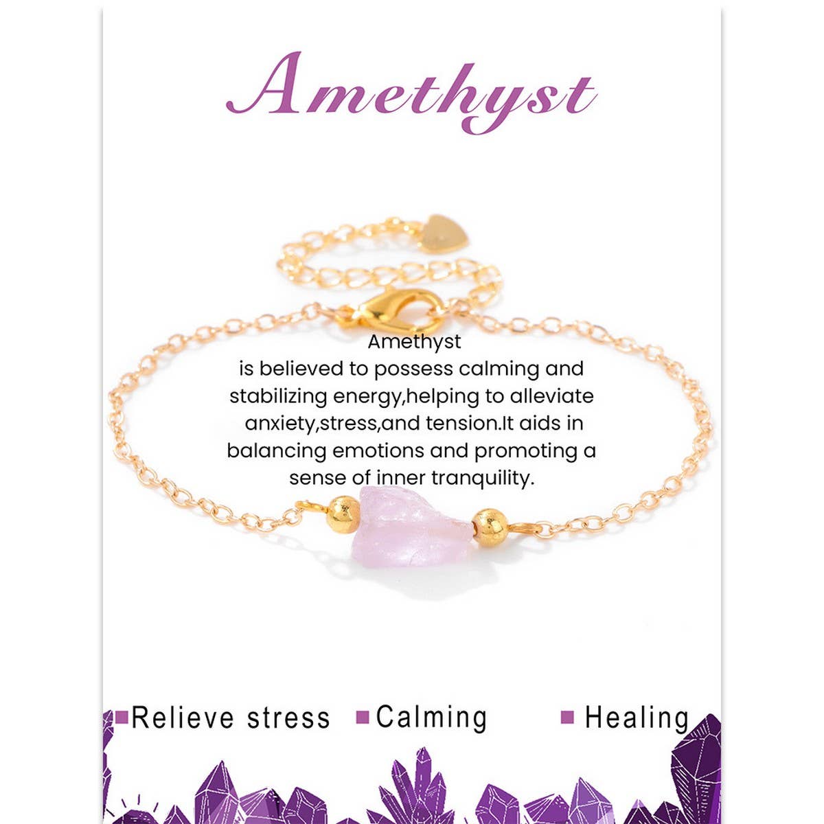 NATURAL STONE IRREGULAR VERSATILE BRACELET