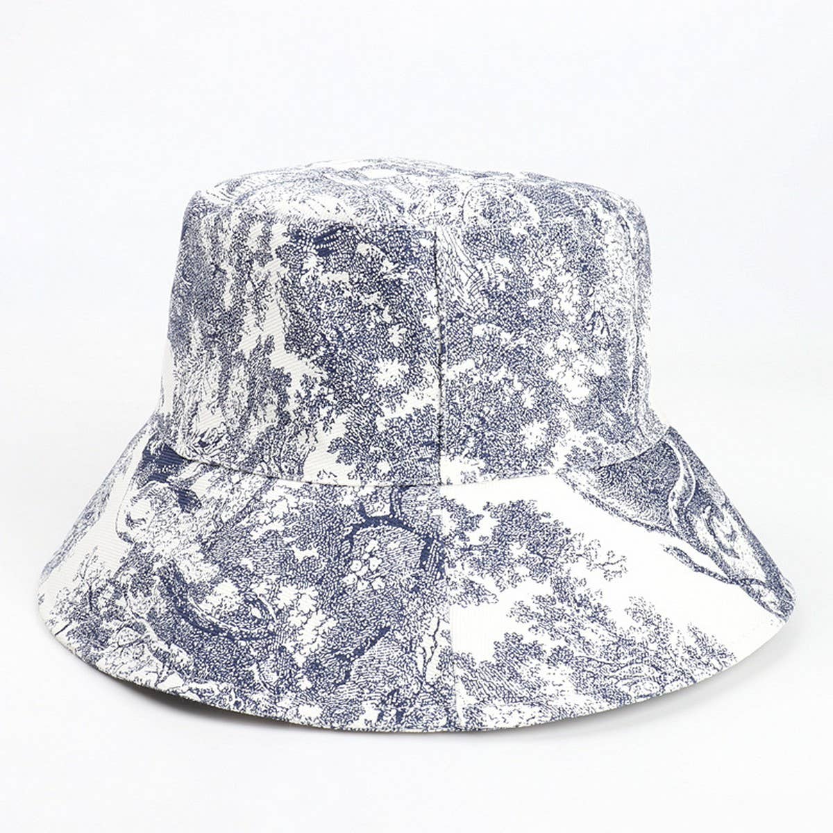 CWAH3276_NEW INK PAINTING FASHION TIE-DYE BUCKET HAT
