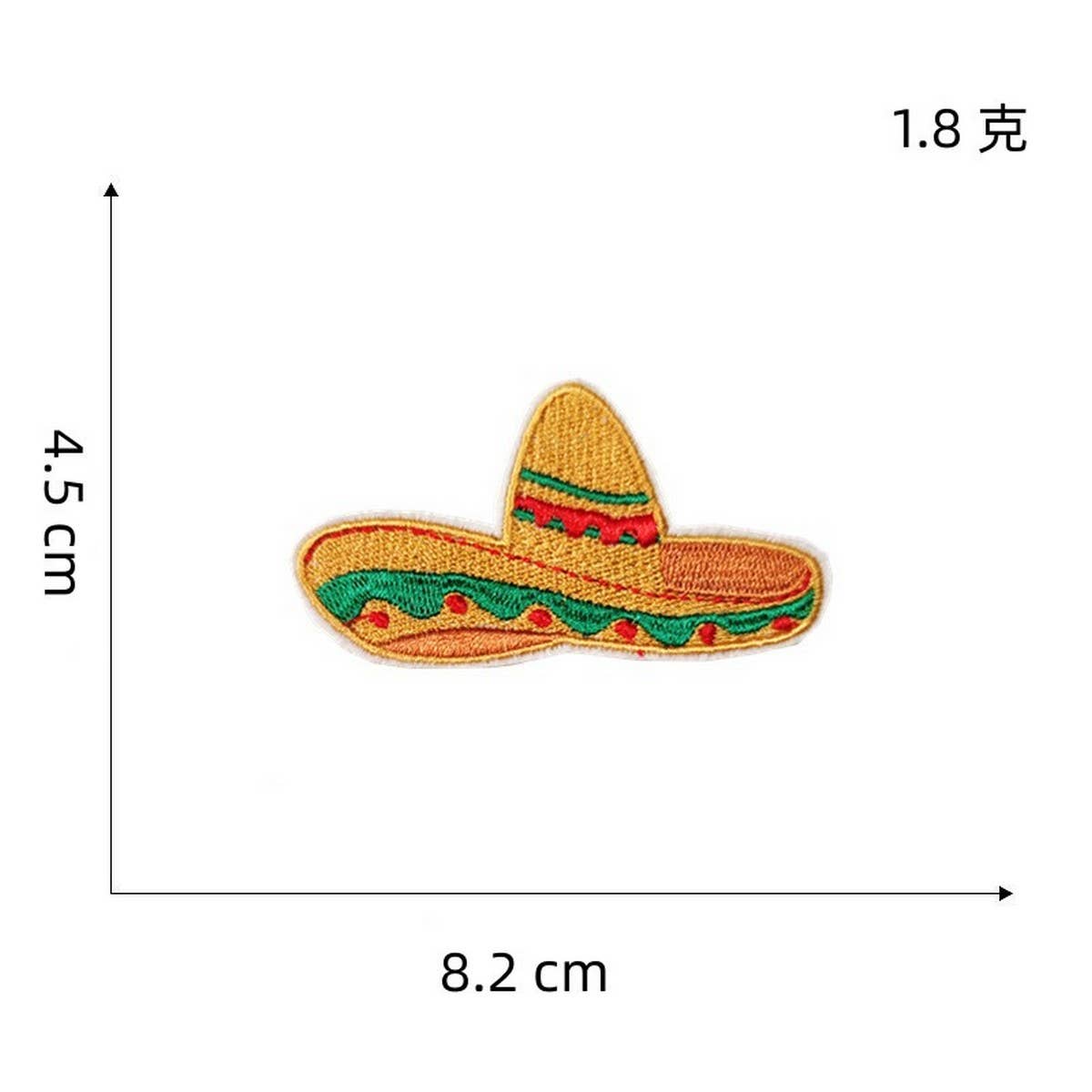 COLORFUL CARTOON CREATIVE EMBROIDERY PATCH