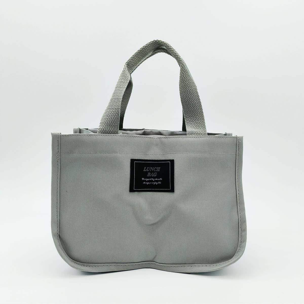 CASUAL PICNIC INSULATED DOUBLE LAYER BENTO BAG_CWAB1824