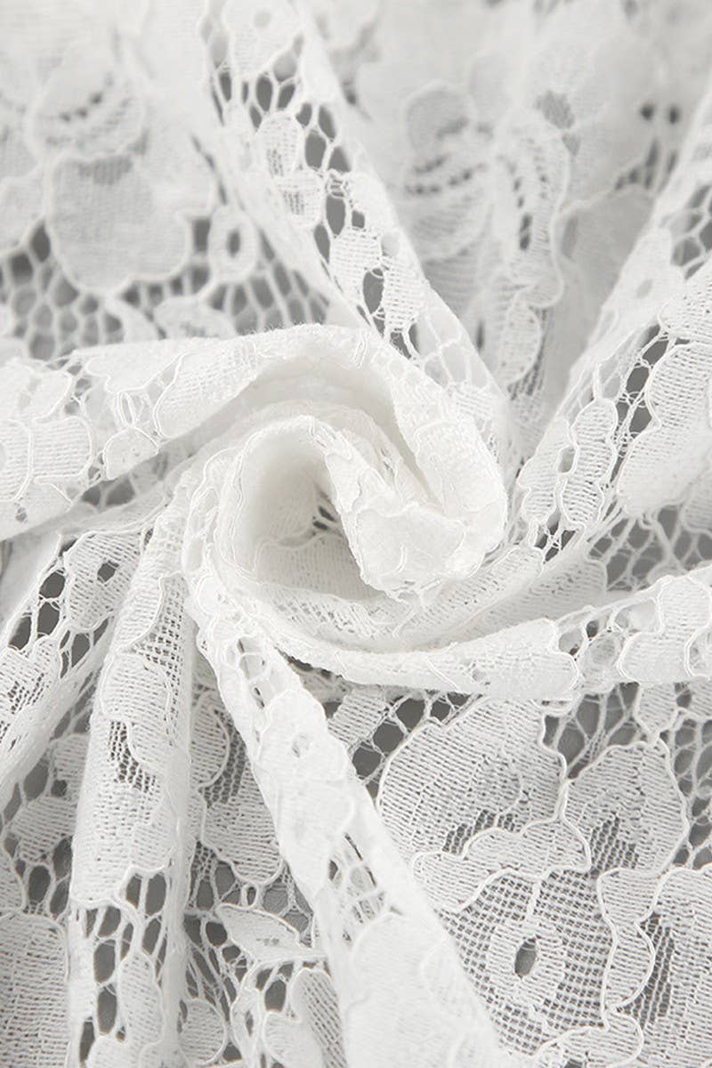 CWSTB345_OFF-THE-SHOULDER TOP AND SKIRT LACE SUIT