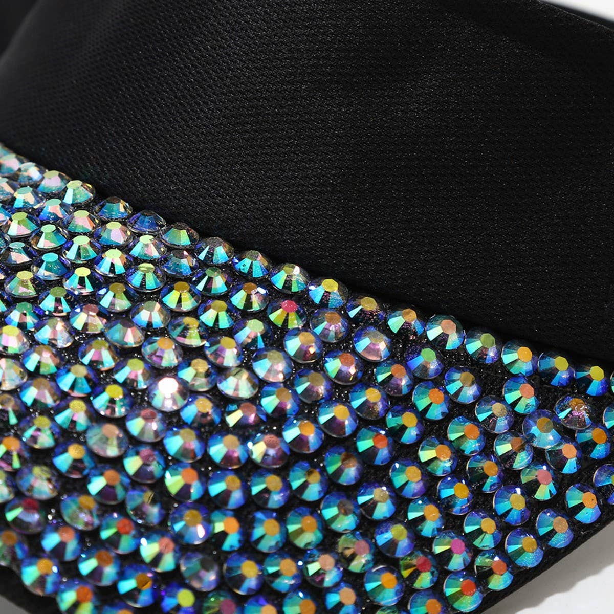 Rhinestone Visor Hat-Trendy Sunshade Baseball Cap_CWAH3291