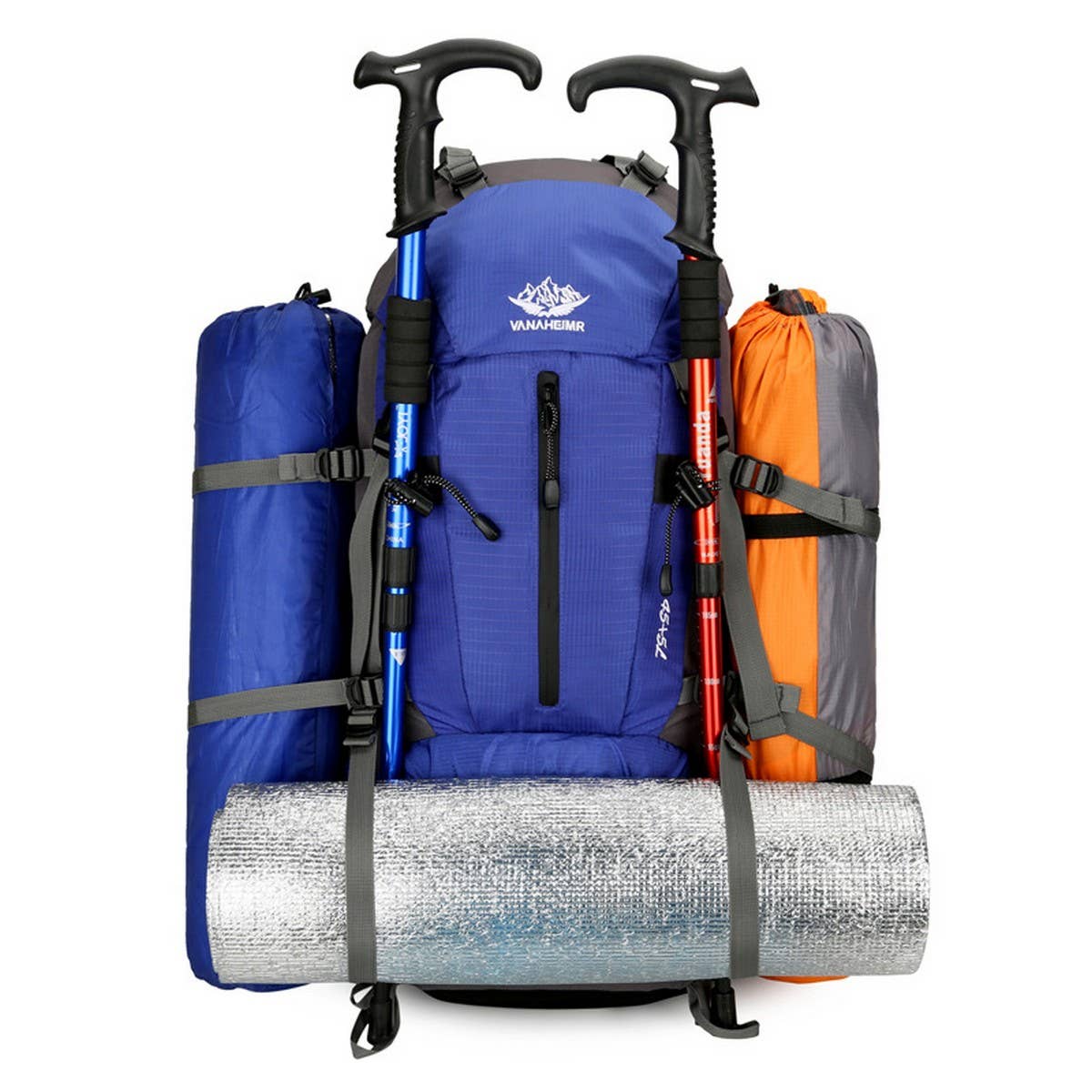 Large Nylon Hiking Backpack for Outdoor Sports_CWAB5405