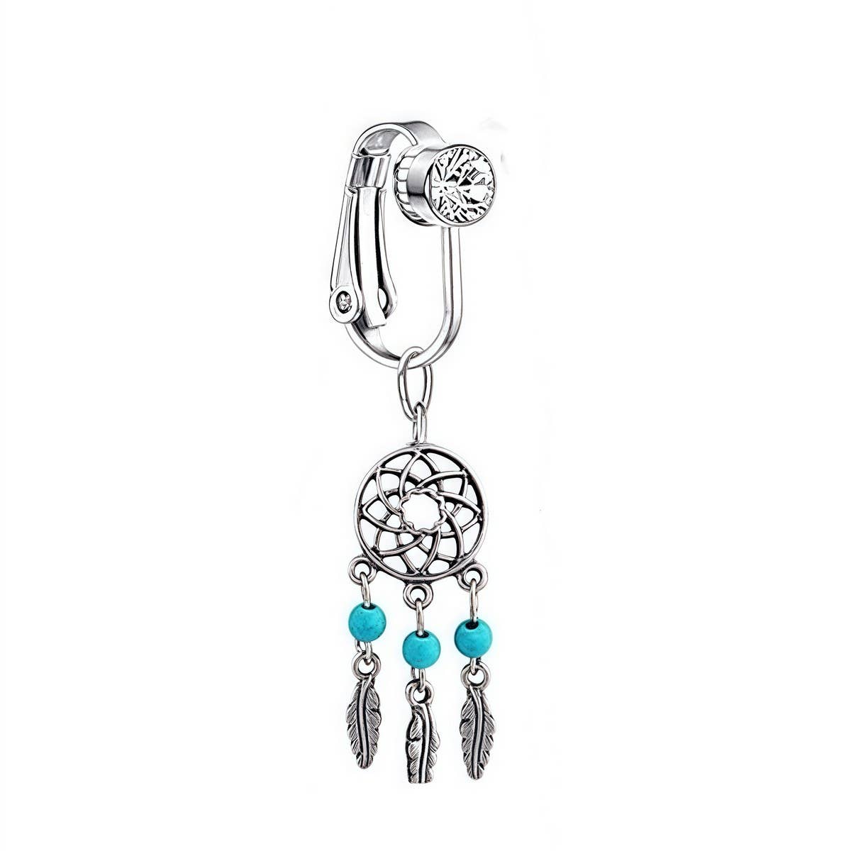 Fake Belly Button Ring ??Clip-On No Piercing_CWMM9191