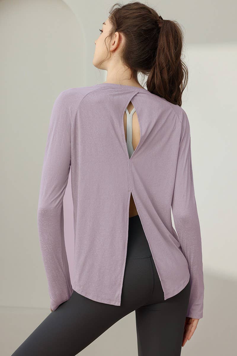 CWTBLL3630_HIGH-END SPORTS STYLE BEAUTIFUL BACK YOGA CLOTHES