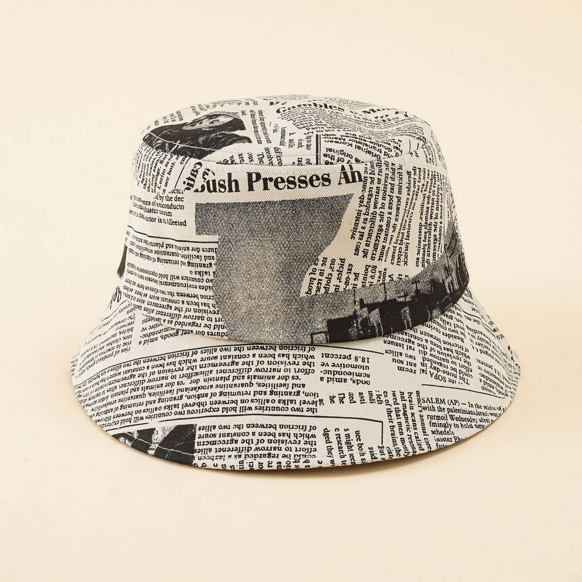 FASHION GRAFFITI WASHED SUN BUCKET HAT_CWAH1424