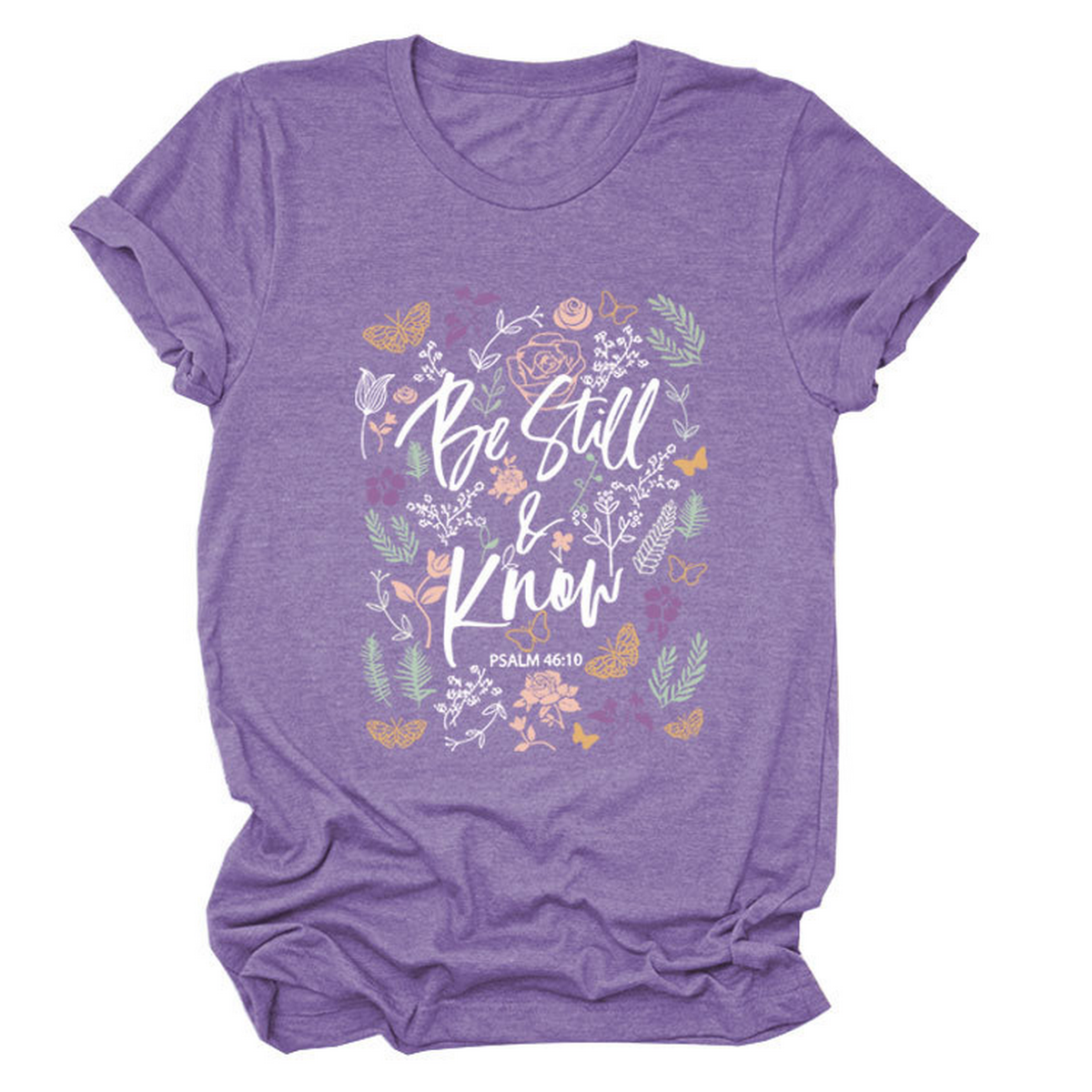 Women?™s Faith Tee, Be Still and Know_CWTTS1480