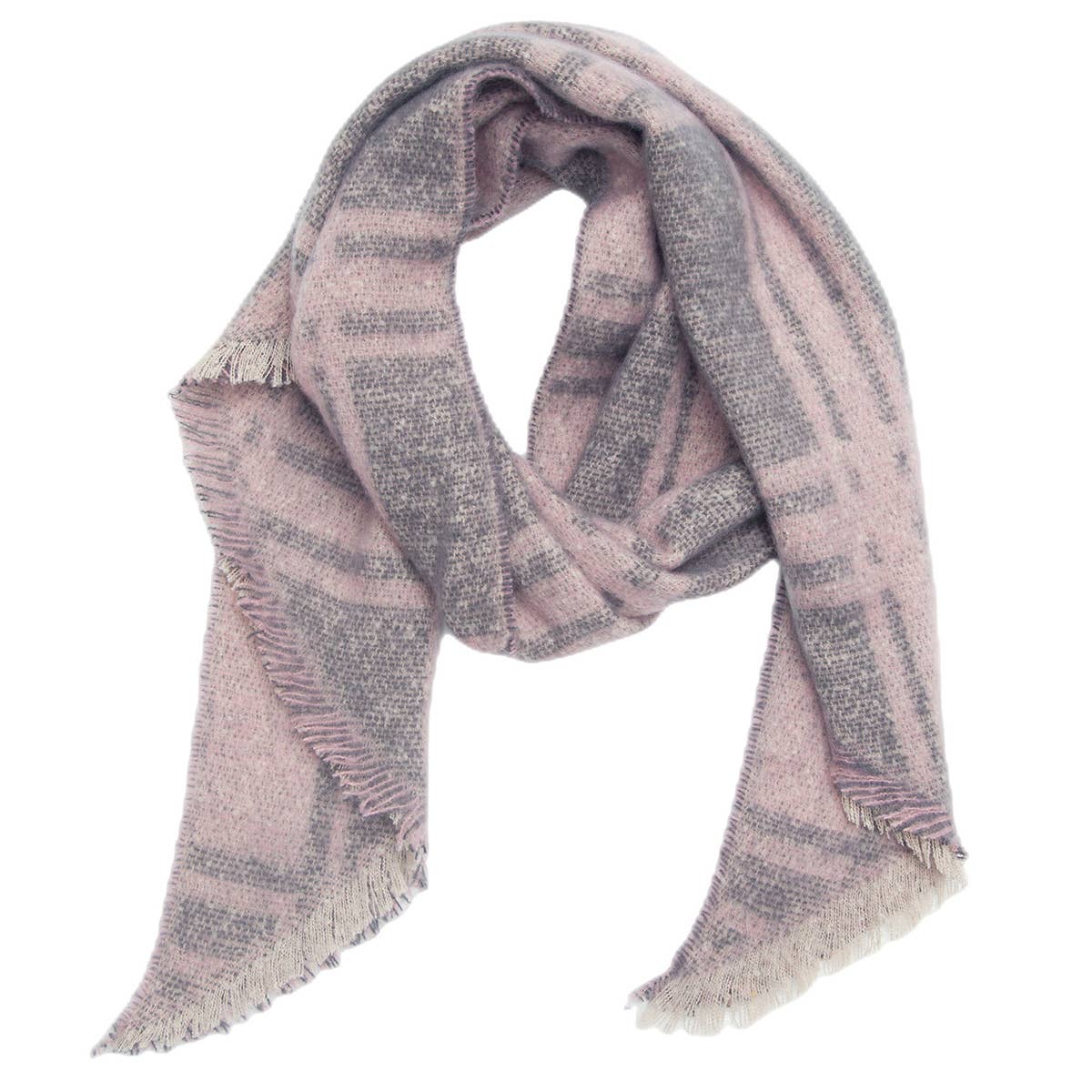 Diamond Scarf - Stylish Geometric Scarf