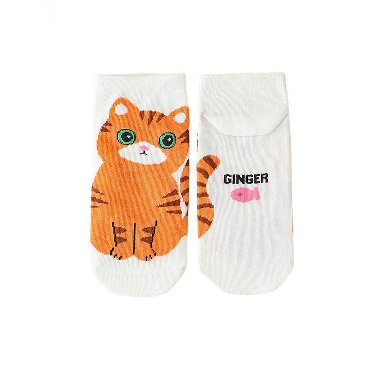 CWMS02736_WOMEN CUTE CARTOON ANKLE SOCKS KOREAN STYLE