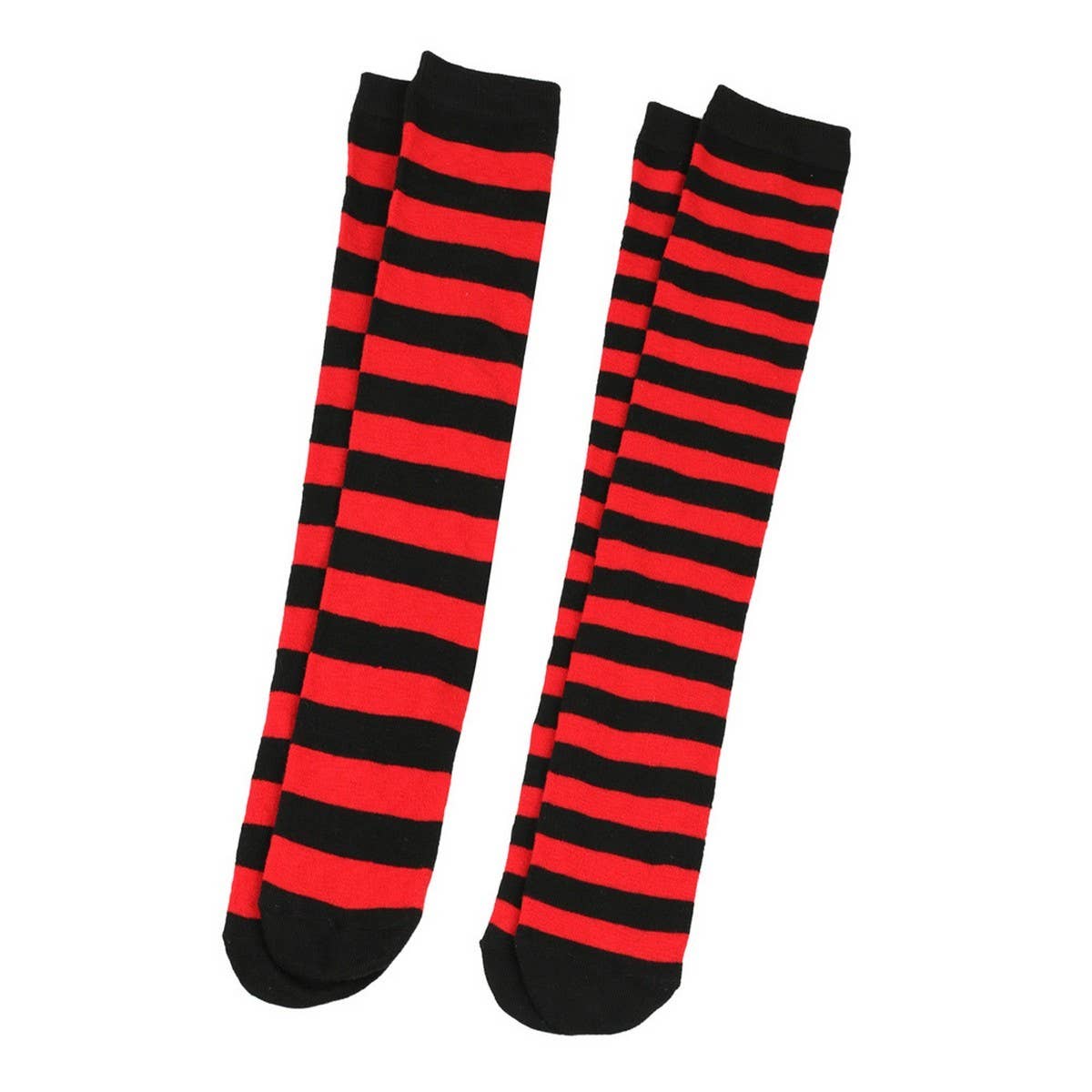 CWMM10060_STRIPED KNEE-HIGH SOCKS FOR CHRISTMAS