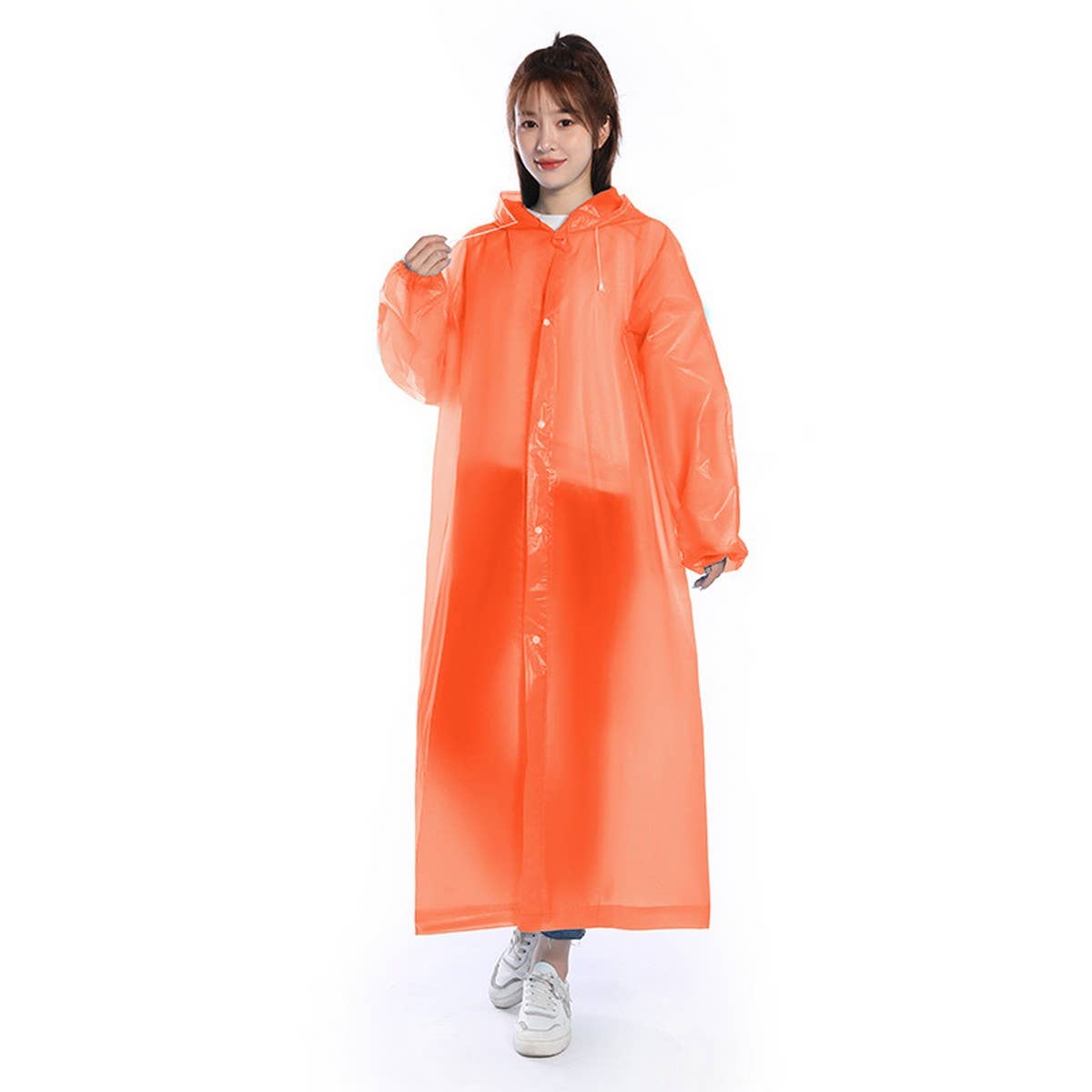 CWMM1493_PEVA REUSABLE HOODED RAINCOAT