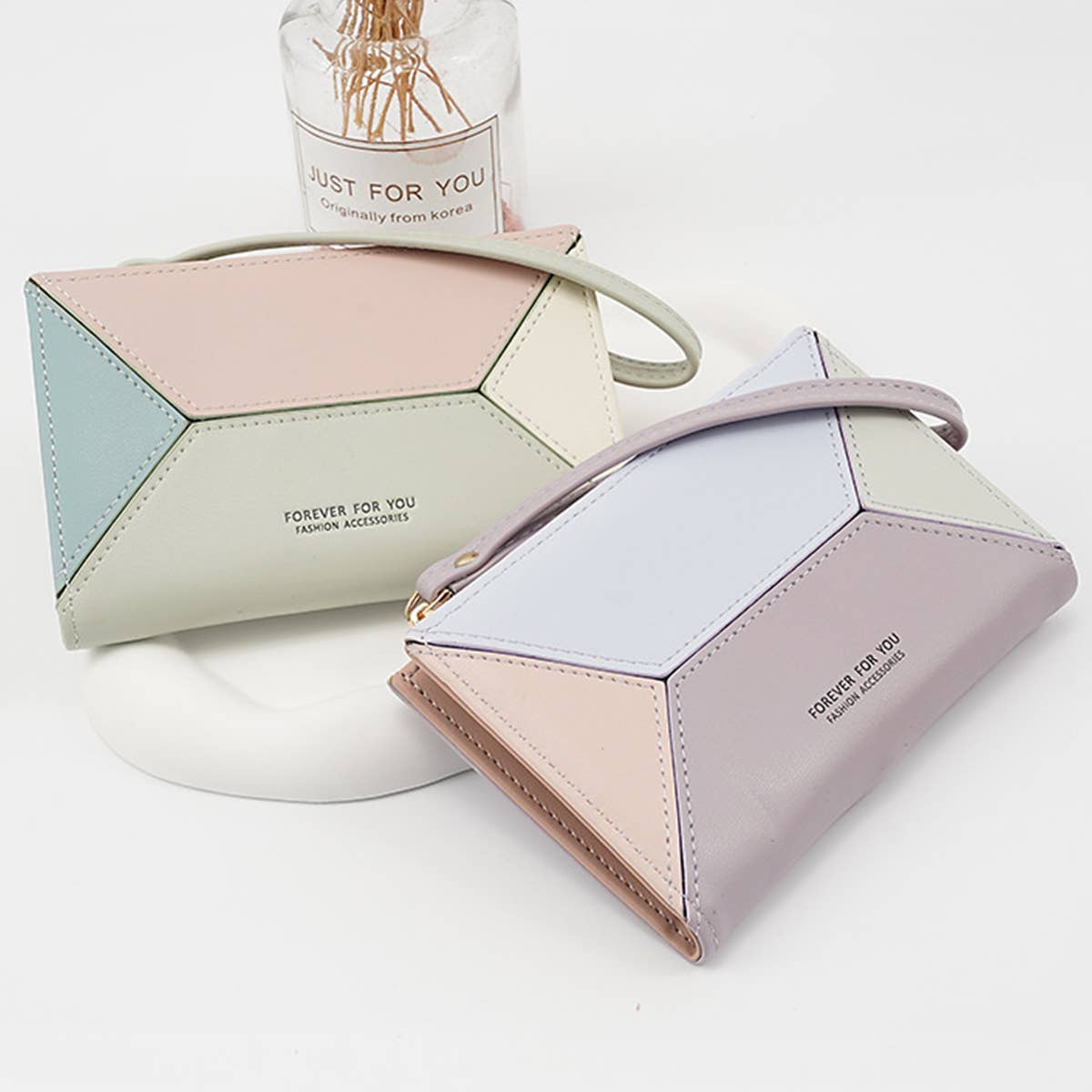WOMEN LEISURE CONTRASTING WALLET_CWAB1245