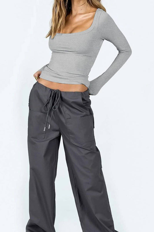 CWTSTL1112_Round Neck Long Sleeve Top