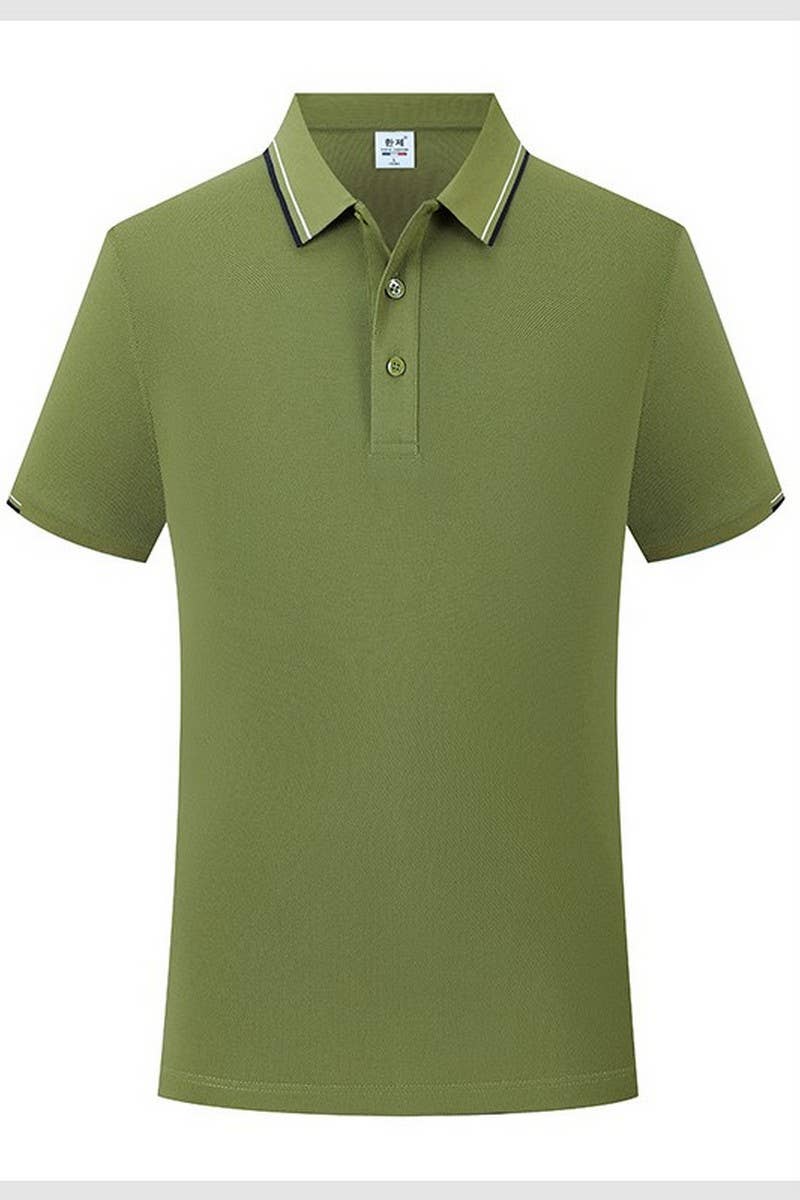 EASY CARE SOLID COLOR POLO SHIRT OFFICE VACATIONCWTBLS02454