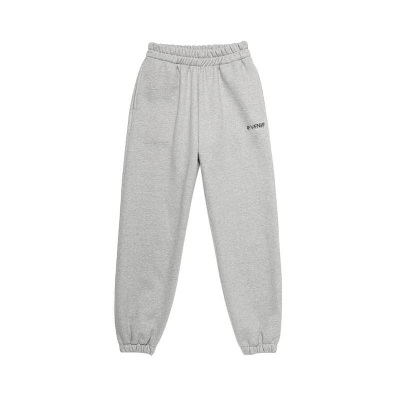 Fleece sweatshirt tight-fitting sweatpants set