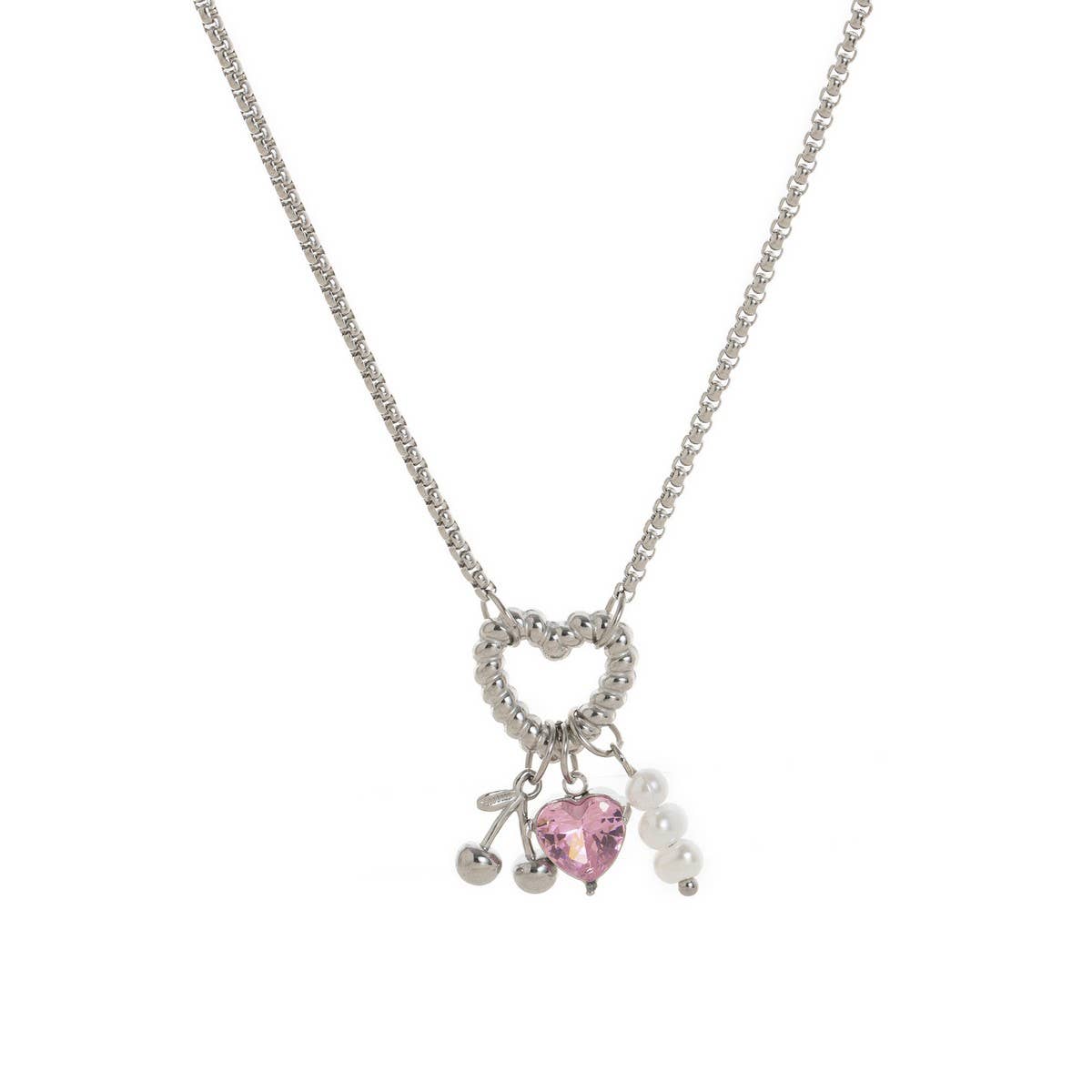 PERSONALIZED CREATIVE STAINLESS STEEL NECKLACE_CWMM3922