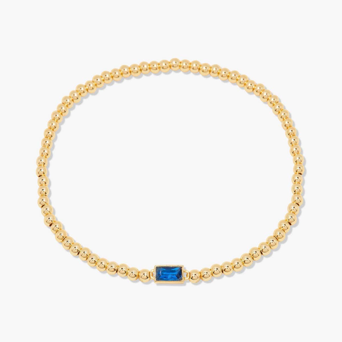 Simple December birthstone bracelet for women_CWMM5546