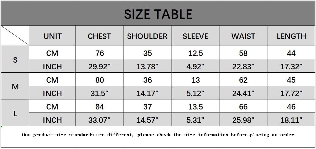 Crew neck slim-fit short-sleeved short T-shirt