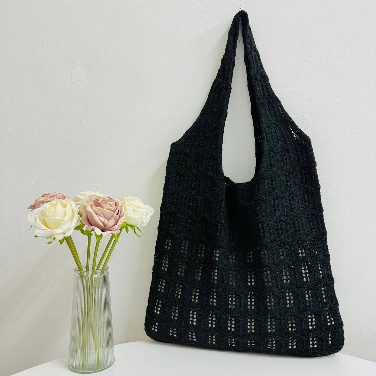 CWAB5066_NEW LARGE CAPACITY KNITTED BAG HOLLOW WOVEN BAG