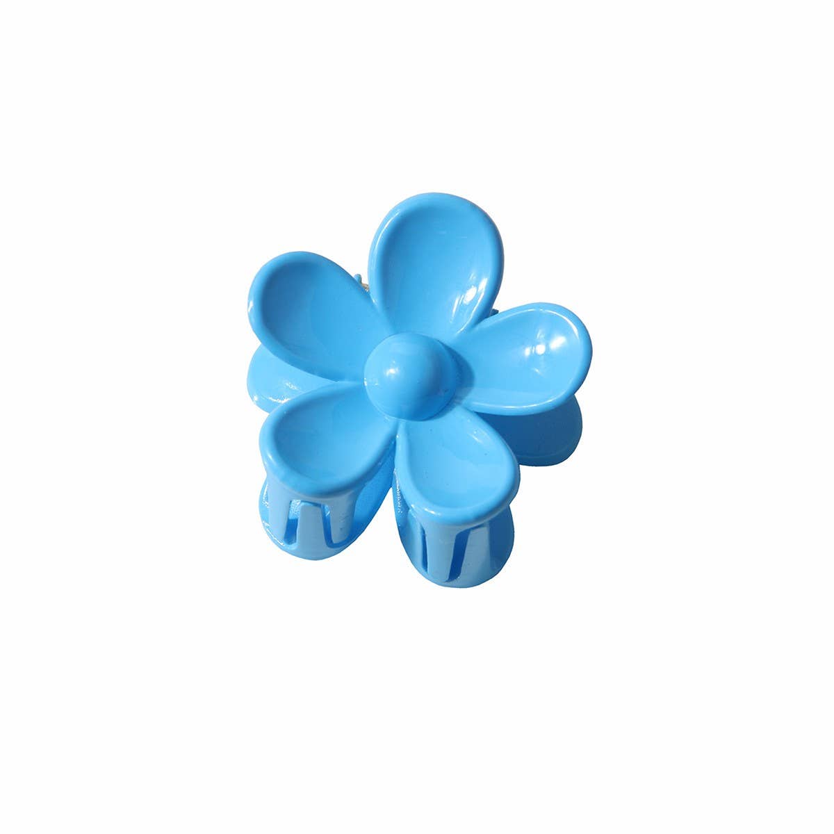 Mini Matte Flower Hair Claw Clip ? Cute Side Clip