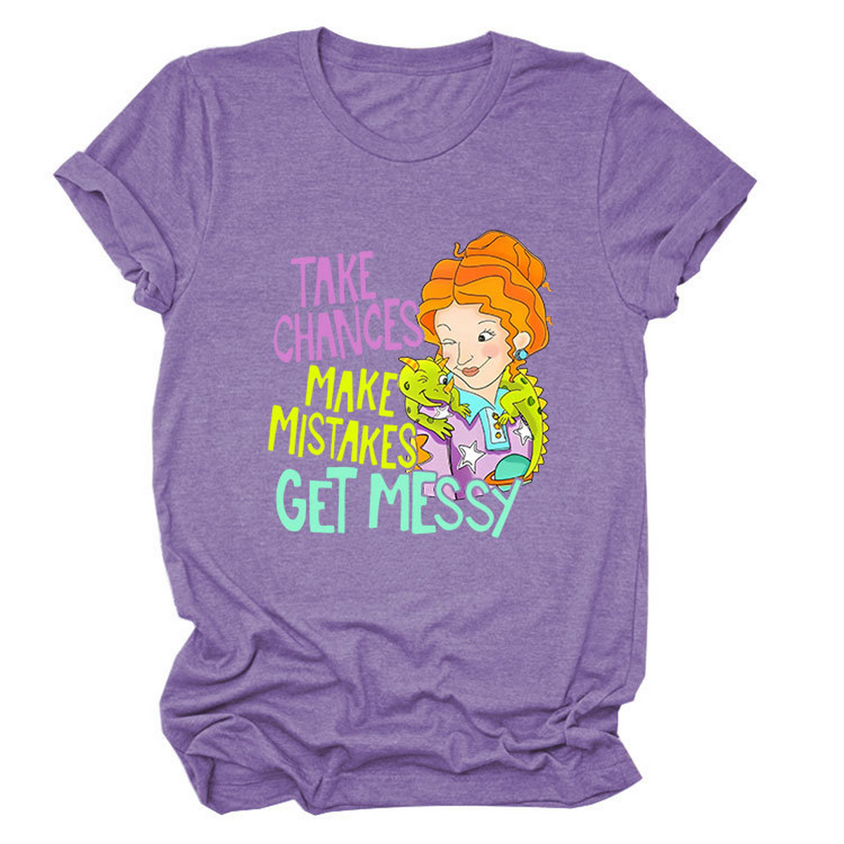 Positive Message Tee ?œTake Chances??Print_CWTTS1484