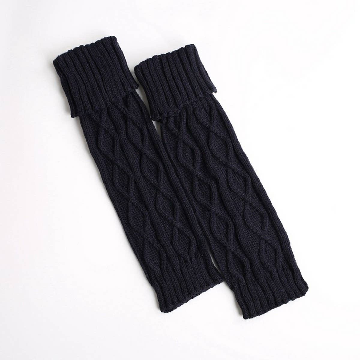 WARM MID-LENGTH DIAMOND-SHAPED SOCKS