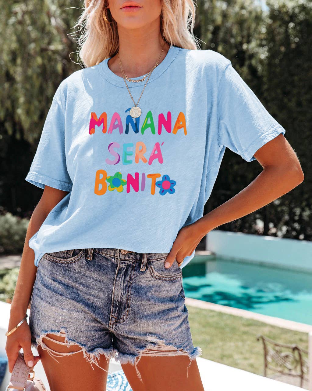 BREATHABLE PRINTED MOTHER'S DAY BLOUSE