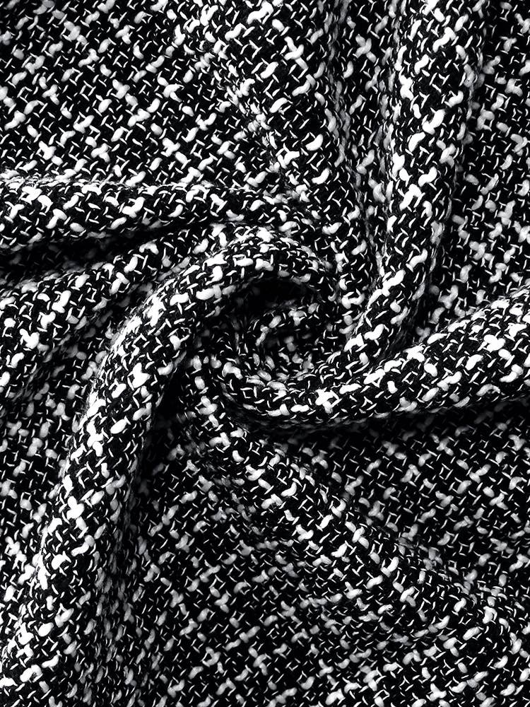 CASUAL KNITTED WOOLEN PEARL BUTTON CARDIGAN