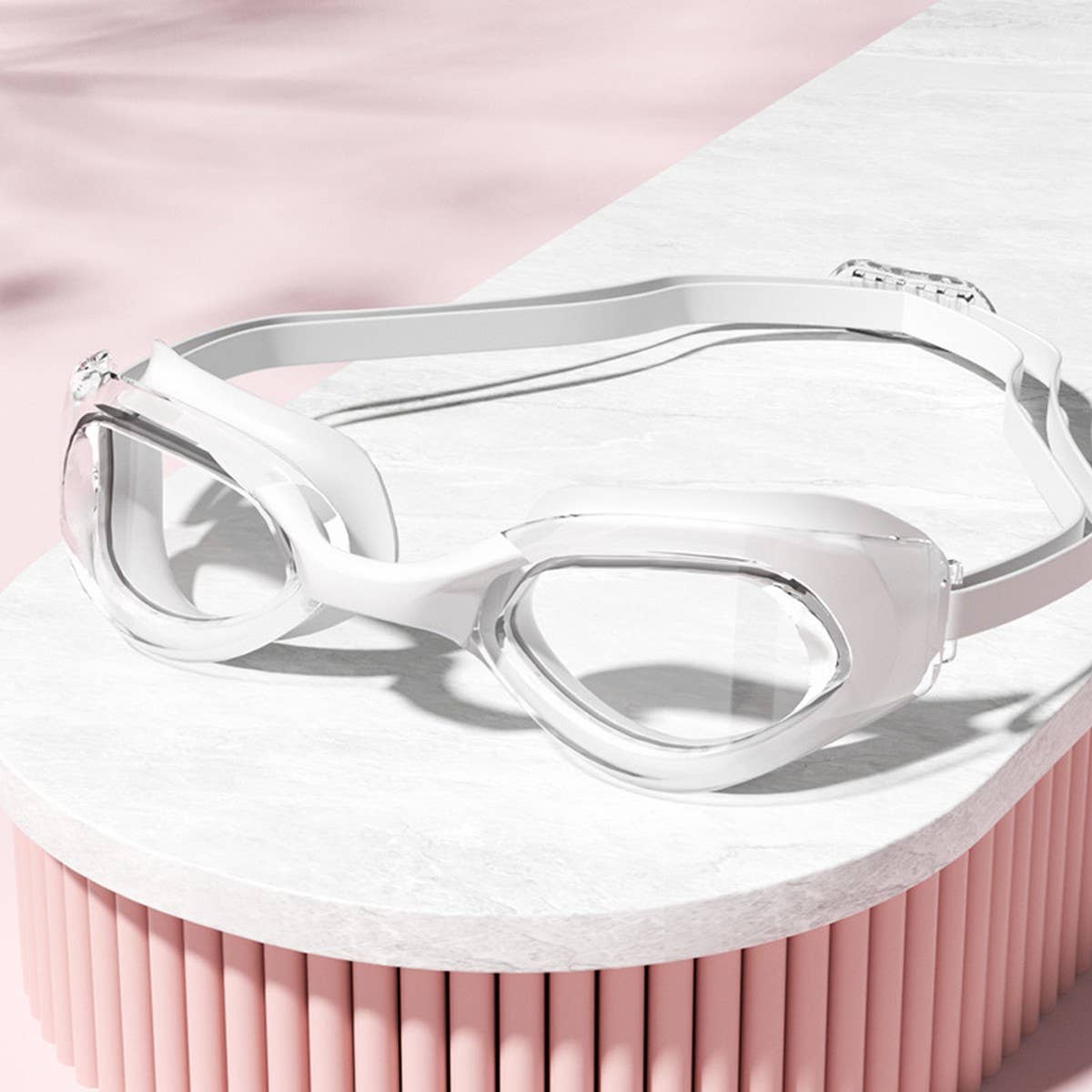 Pro Anti-Fog Swim Goggles for Adults ?“Racing Style_CWMM6637