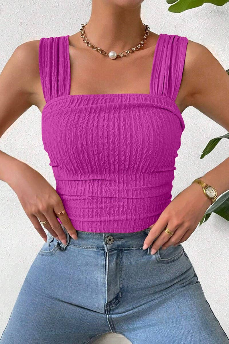 CWTTK1180_SQUARE NECK STRAP CROP TANK TOP