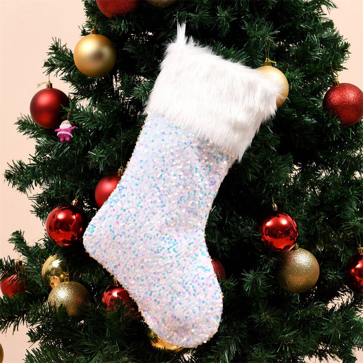 NEW CHRISTMAS STOCKINGS CHILDREN'S CANDY GIFT BAG
