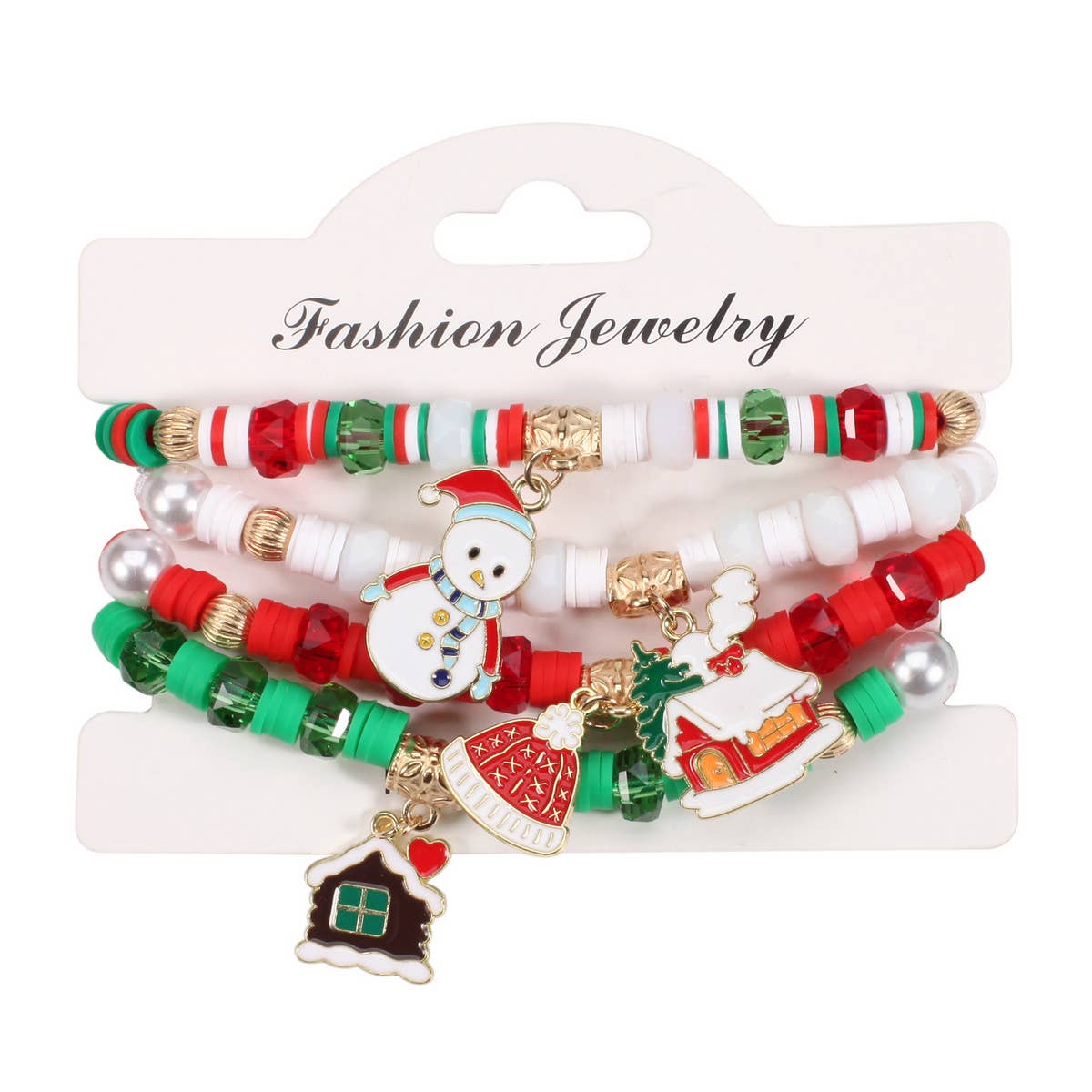 HAND-BEADED BRAIDED ADJUSTABLE BRACELET