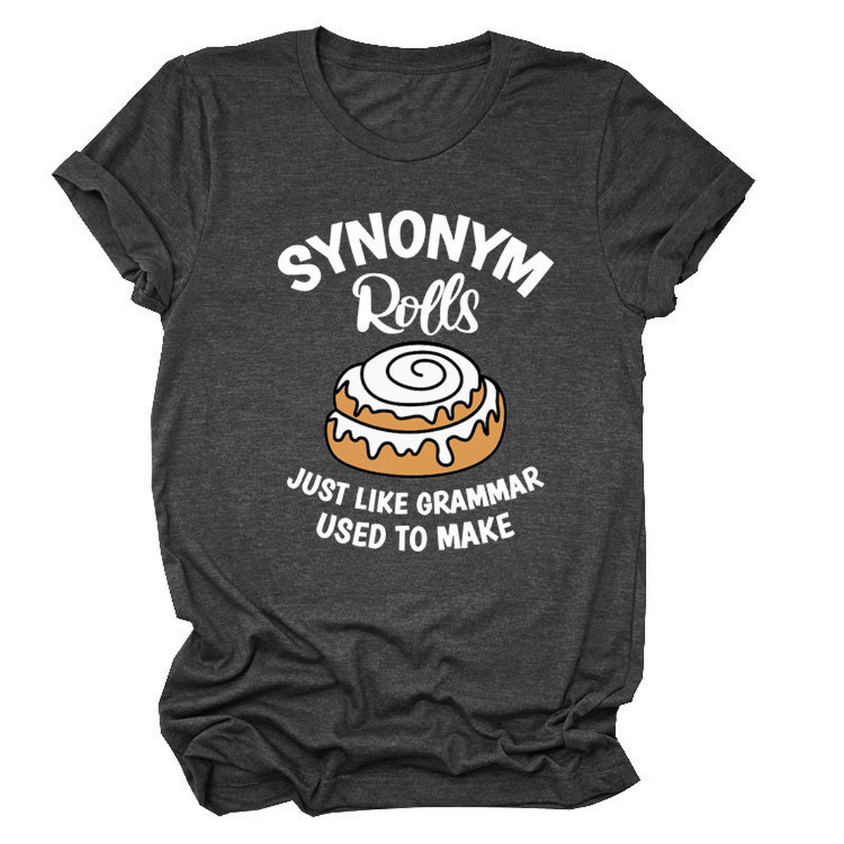 Loose Fit Women¡¯s T-Shirt with Cute Graphic